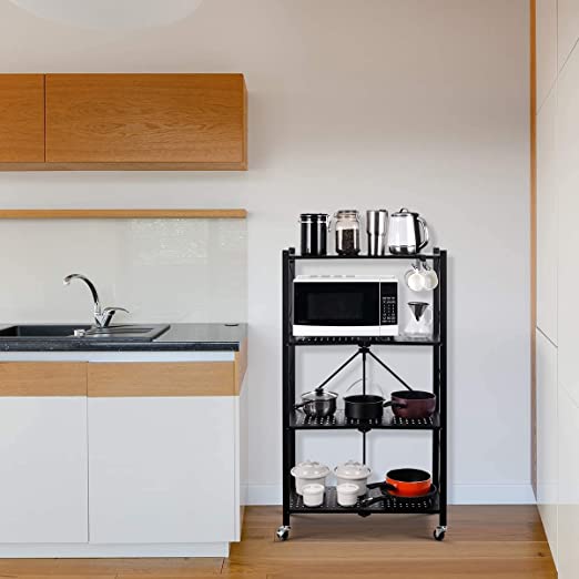 4 layer folding rack