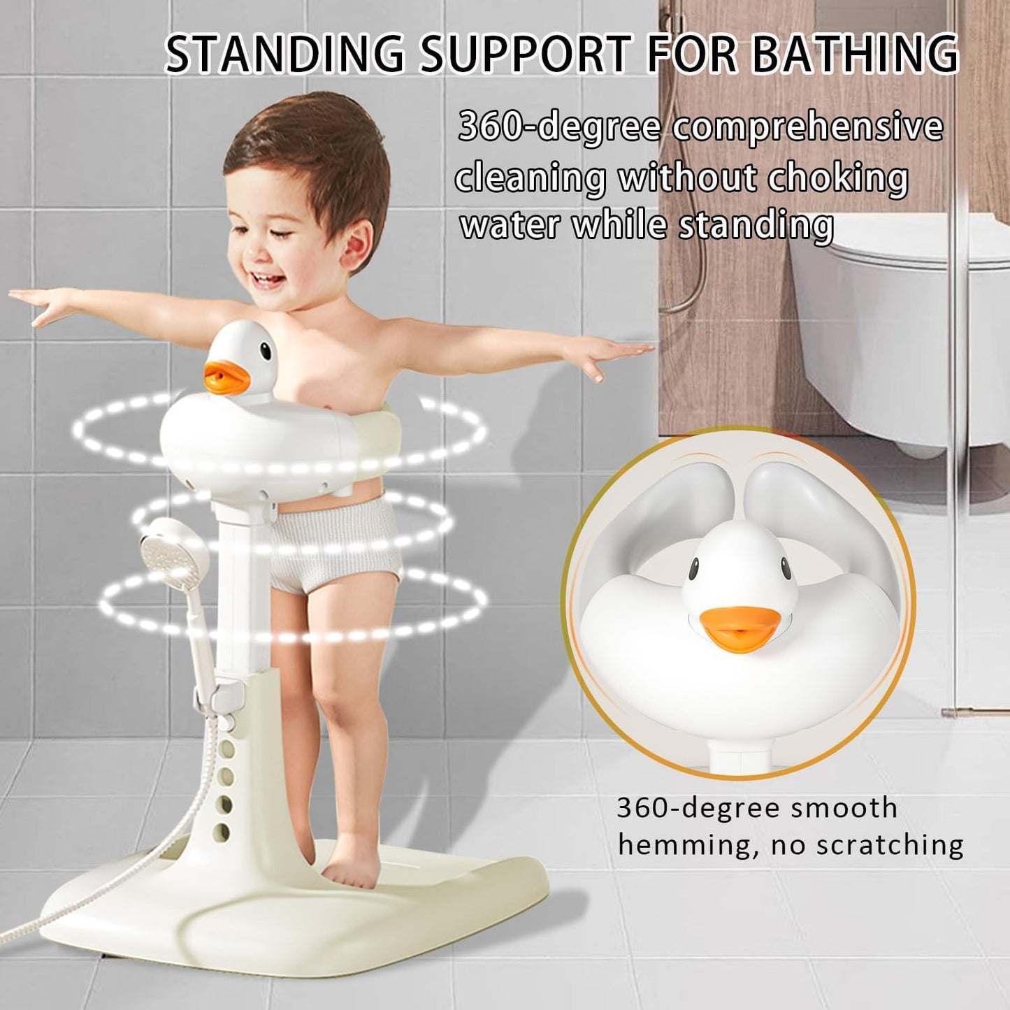 Baby Standing Bath Support