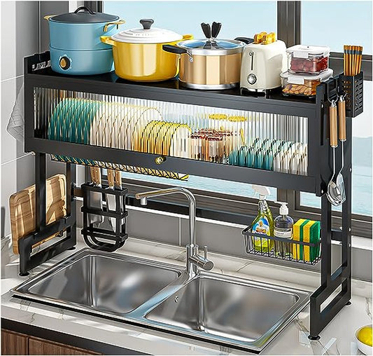 Closed kitchen rack