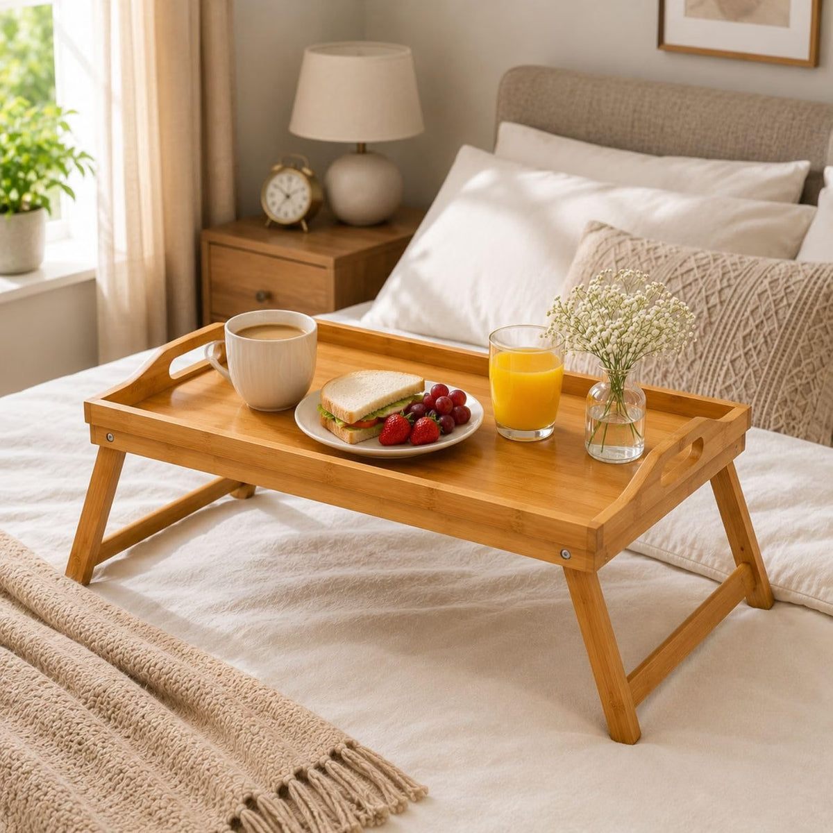 2 in 1 Wooden Table