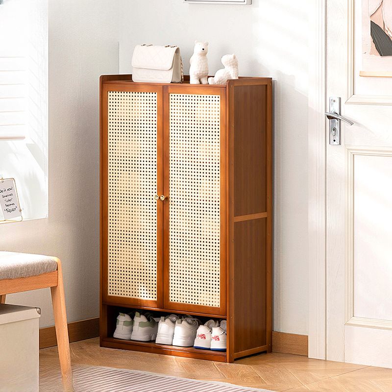 Modern wooden shoe rack cabinet